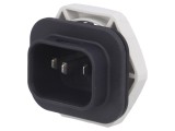 Conector Alimentare AC Tată 10A 4,8x0,8mm
