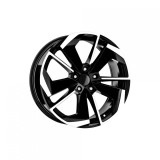 Set jante auto Kormetal R19 8J negru+diamond cut 5x114.3 ET45