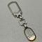 BRELOC CHEI ARGINT 925 + AUR 750 - Tip placuta - De Firma - 16.5g. - Vintage !