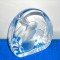 Sculptura full lead crystal, hand made - Rabbit 2- design Mats Jonasson, Maleras