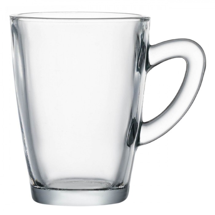 Cană Sticlă Transparentă, Capacitate 125 ml, 6.5x8.5 cm