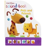 Children&#039;s Marzipan Shaped Hardback Sound Book Pets And Friends | Marzipan