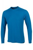 Bluza Barbati Joma Explorer Albastra - Tricou Maneca Lunga, Poliester Reciclat, Sport Outdoor