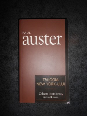 PAUL AUSTER - TRILOGIA NEW YORK-ULUI foto