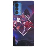 Husa compatibila cu Motorola Edge 20 Lite model Shalltear Bloodfallen Overlord, Silicon, TPU, Viceversa