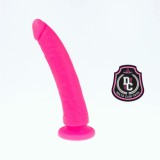 DELTA CLUB - TOYS PINK DILDO MEDICAL SILICONE 20 CM -O- 4 CM, DELTACLUB