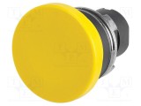 Comutator EAO 22mm Galben Acţionat prin Apăsare Poz.i Stab: 2