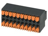 Conector PCB PHOENIX CONTACT 0.5 mm&sup2;, negru, cod 1844594