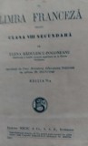 CARTE DE LIMBA FRANCEZA PEMTRU CLASA A VIII A SECUNDARA 1924