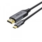 Cablu Audio si Video USB-C - HDMI Tech-Protect Ultraboost, 1.8m, Negru, Universal