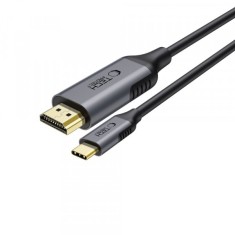 Cablu Audio si Video USB-C - HDMI Tech-Protect Ultraboost, 1.8m, Negru foto