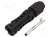 Conector solari tată drept 10mm2 crimpat MC4 Evo 2 ST&Auml;UBLI