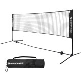Fileu badminton portabil Songmics cu geanta, reglabil 155 cm, 400 cm