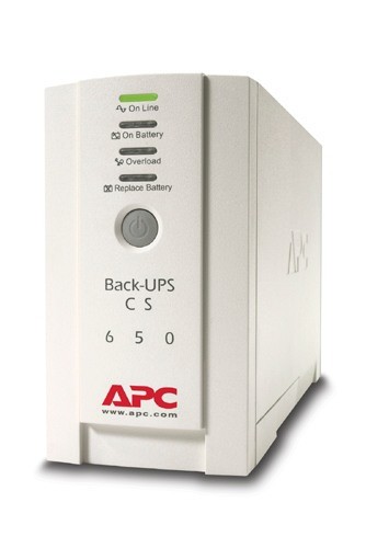 UPS APC &amp;quot;Back-UPS CS&amp;quot;,Line Int. cu manag,mini tower,650VA/400W,IECx4,1xRBC17,LED,back-up 11-20 min.,&amp;quot;BK650EI&amp;quot;,prelung garantie (WB