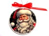 Glob pe lemn cu mos craciun 47221