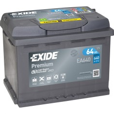 Baterie Exide Premium 64Ah 640A 12V EA640 foto