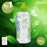 Lubrifiant JoyDivision BIOglide Natural, 500 ml, Dispenser Pompa, Vegan, Certificat BDiH, CO2-Neutru