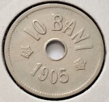 Romania, 10 Bani 1905