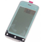Touchscreen Nokia C5-03 C5-06 Alb + Rama, Compatibil si C5-03i, Display Telefon, Piese de schimb