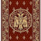 Covor Lotos, Model Bisericesc, 15032, Oval, Rosu, 150x230 cm, 1800 gr mp