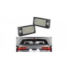 Lampi numar LED dedicate pentru Audi A3, A4 B6 /B7, A6 4F, Q7, A8