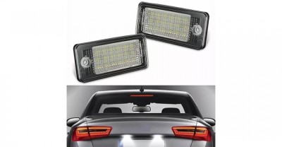 Lampi numar LED dedicate pentru Audi A3, A4 B6 /B7, A6 4F, Q7, A8 foto