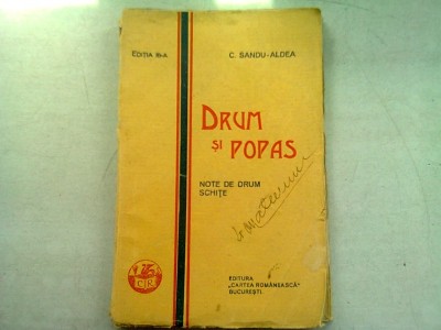 DRUM SI POPAS - C. SANDU ALDEA foto