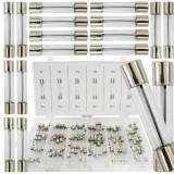 Set sigurante cilindrice din sticla, 120 piese, Verke