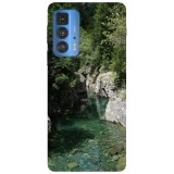 Husa compatibila cu Motorola G51 model Canyon, Silicon, TPU, Viceversa, Transparent, Carcasa