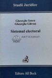 Cumpara ieftin Sistemul electoral - 2005 - GH. Glavan (V78)