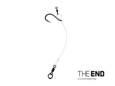 Montură Delphin THE END CHOD Rig 8cm / 0.45mm/#6 / set x 4 buc. foto