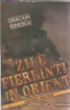 Zile Fierbinti in Orient Craciun Ionescu 1988 Editie Veche Literatura Romana