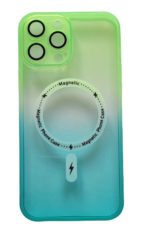 Huse silicon cu incarcare wireless pentru Iphone 12 Pro Max Verde