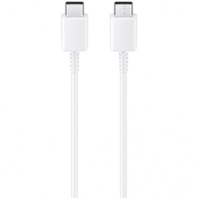 Cablu Date si Incarcare USB-C - USB-C Samsung EP-DA705, 25W, 1m, Alb EP-DA705BWEGWW foto