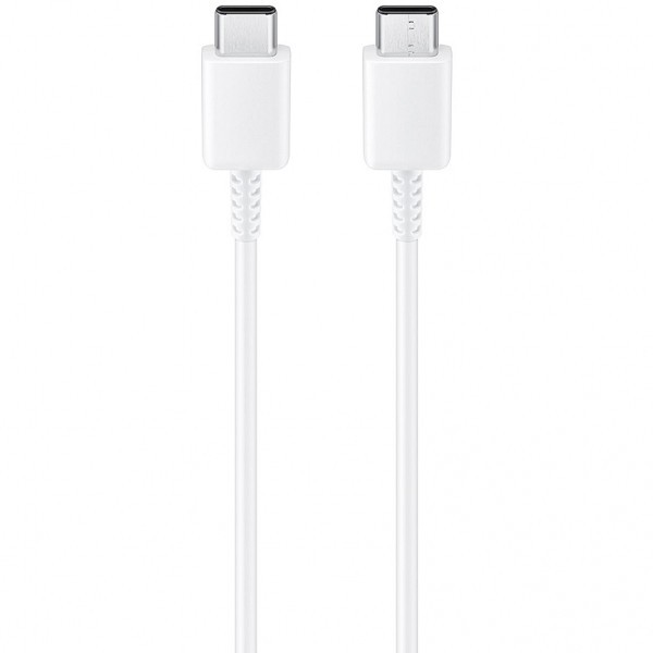 Cablu Date si Incarcare USB-C - USB-C Samsung EP-DA705, 25W, 1m, Alb EP-DA705BWEGWW