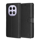 Husa Xiaomi Redmi Note 15 5G Asteroid GSM Leather Folio, negru
