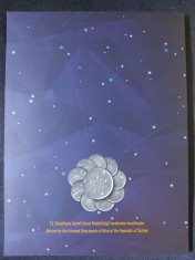 Turcia 2023 - Set complet de 10 monede de 1 kuruş - Sistem solar