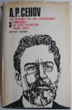 Opere, vol. 3. Un roman cu un contrabas. Fericirea si alte povestiri &ndash; A.P.Cehov (supracoperta uzata)
