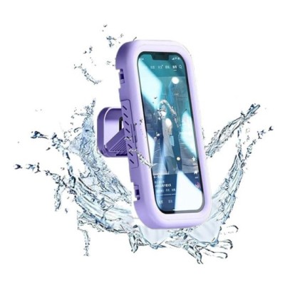 Suport pentru Telefon Retractabil, Impermeabil - Techsuit (LC-999) - Purple foto