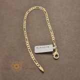 Bratara Figaro , placata aur 18K, 19 cm, Brazilia