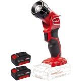 Einhell TE-CL 18 Li H PXC + Twinpack - Lampa + Set 2 acumulatori Li-Ion 18 V 4 Ah