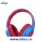 Casti Over-ear PowerLocus Bobo, Wireless/Wired, Multicolor - 5