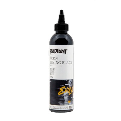 Tus Negru Tatuaj RADIANT Evolved 120ml - Bern Lining Black foto