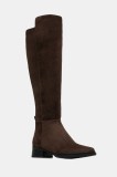 MICHAEL Michael Kors cizme Lex culoarea maro, cu toc drept, 40F5LXMB5S.251