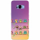 Husa silicon pentru Samsung S8 Plus, Owls