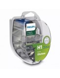 Set 2 becuri auto H1 Philips LongLife EcoVision 12V , 55W