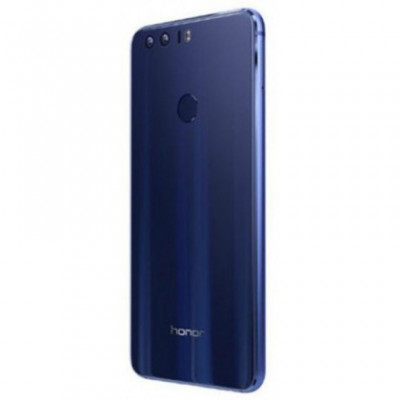 Capac Baterie Albastru cu geam camera geam blitz si senzor amprenta, Huawei Honor 8 , Swap foto