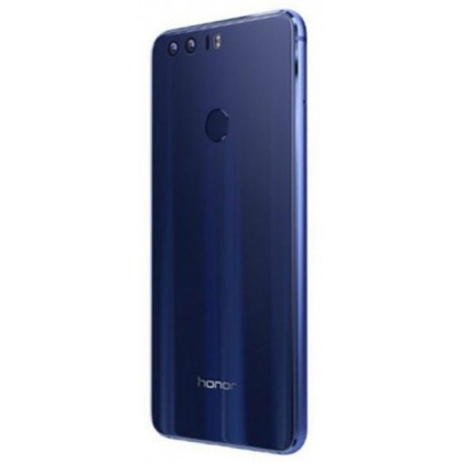 Capac Baterie Albastru cu geam camera geam blitz si senzor amprenta, Huawei Honor 8 , Swap