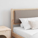 vidaXL Tăblie cap Altele Maro 200 cm Lemn masiv de pin 878937