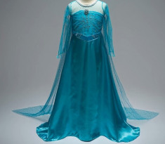 Rochie rochita printesa Elsa NOUA 7,8 ani foto